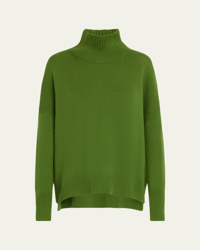 Heidi Cashmere Turtleneck Sweater